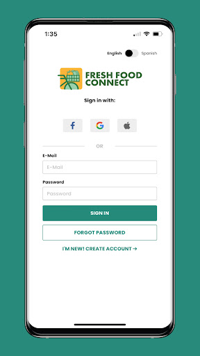 Fresh Food Connect Screenshot 1 - AppWisp.com