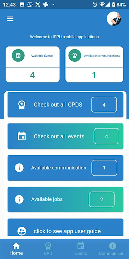 IPPU Membership App Screen 2