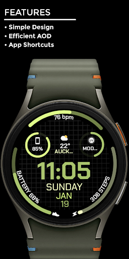 Night 82 - watch face screenshot 7