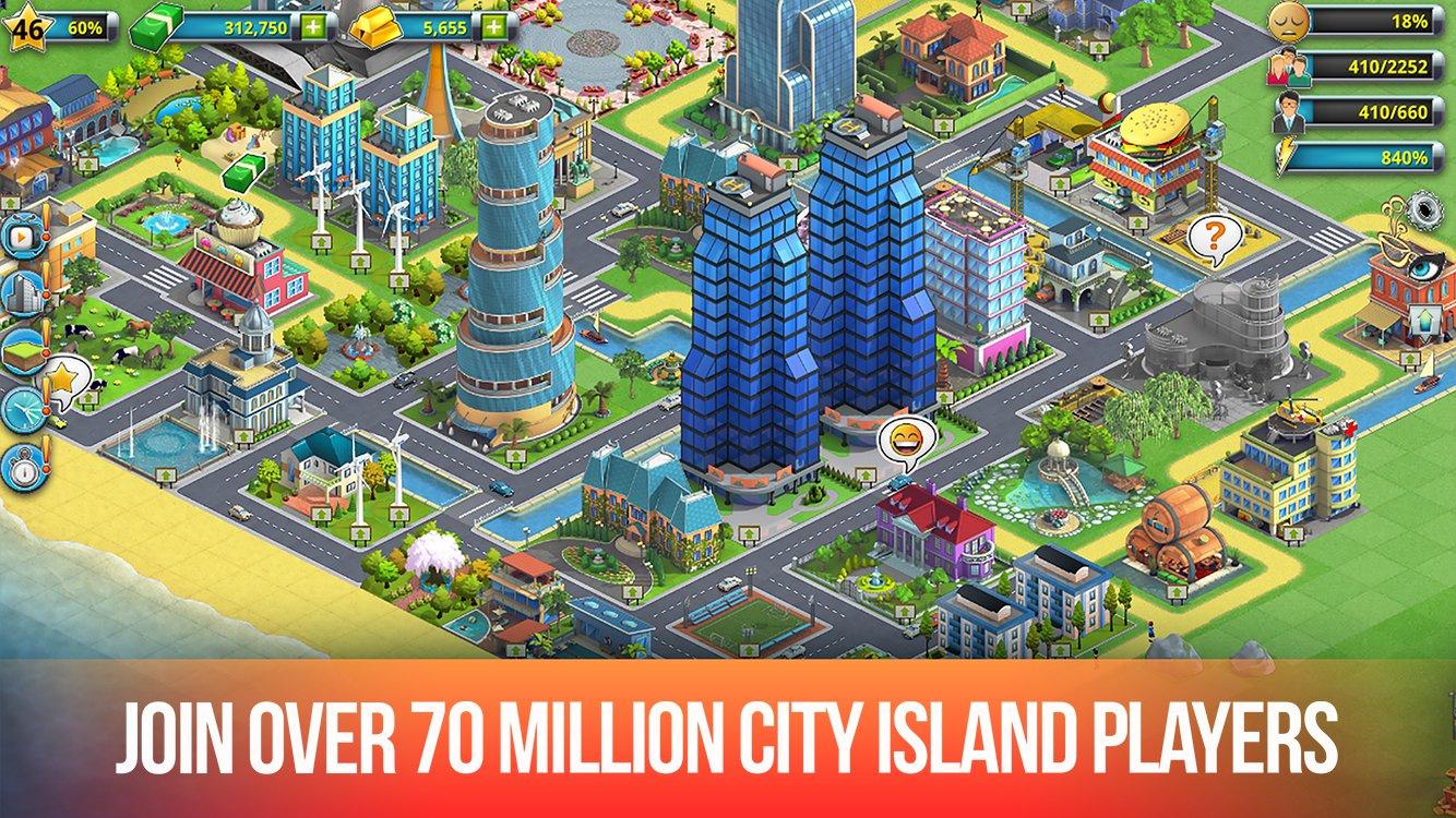 Android application City Island 2 - Building Story (Offline sim game) screenshort
