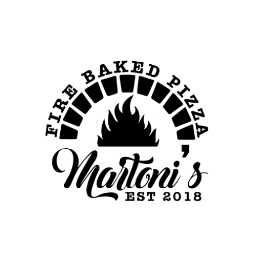 Martonis Fire Baked Pizza logo