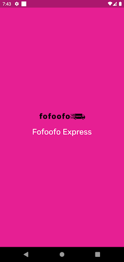 Android application Fofoofo Express screenshort