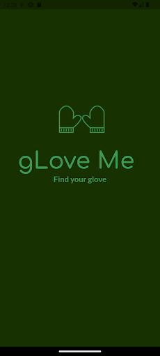 Android application gLove Me screenshort