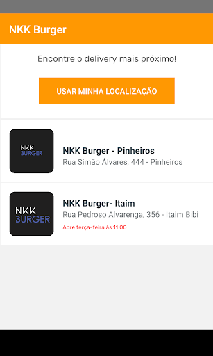 Android application NKK Burger screenshort