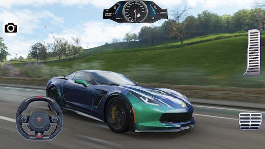 Simulator Drive Corvette