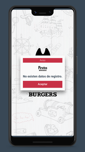 Android application Pirates Burgers screenshort