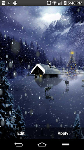 Christmas live wallpaper Screen 2