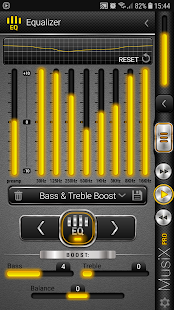MusiX Hi-Fi Yellow Skin for music player