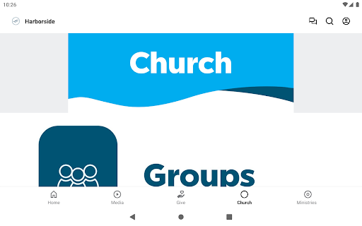 Screenshot of Harborside Christian Church