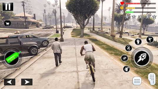 Gangster Bikes Driving Games