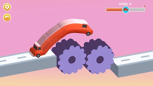 Draw Worm Car: 웜 게임