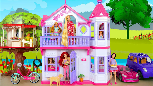 娃娃屋設計：女孩遊戲