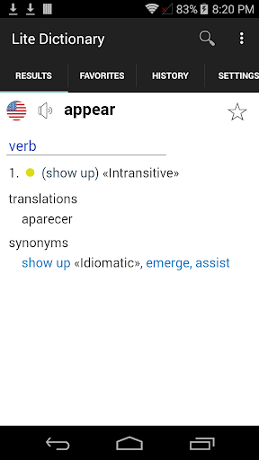 English Spanish Free Dictionar