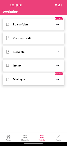 Homiladorlik maktabi Screen 2