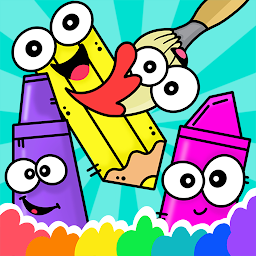 「Coloring game for children」圖示圖片