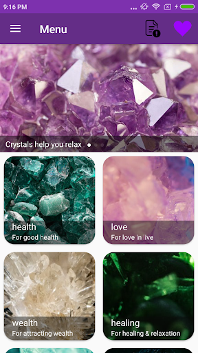 Lucky Crystals Screen 2