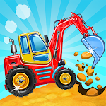 Cover Image of Download Kids Construction Truck Games  APK