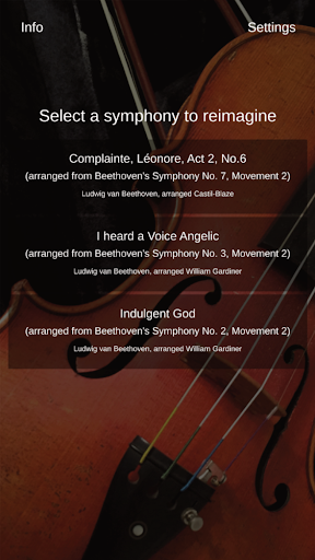 The Symphony Reimagined Screenshot 1 - AppWisp.com