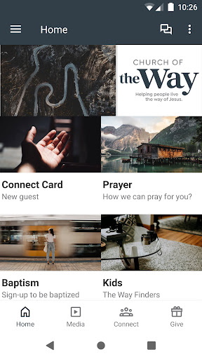 Android application Church of The Way MI screenshort