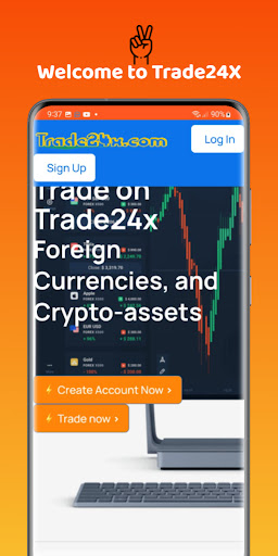 Android application Trade24x screenshort