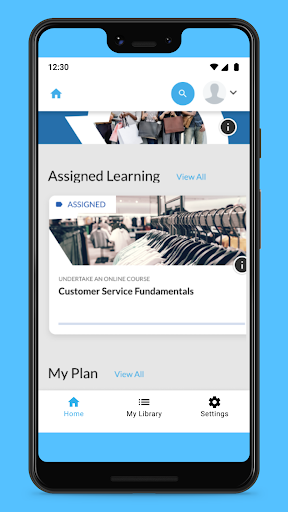 Android application Learning Pool LXP screenshort