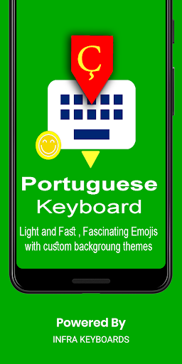 Android application Portuguese Keyboard by Infra screenshort
