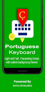 Portuguese English Keyboard : Infra Keyboard 1