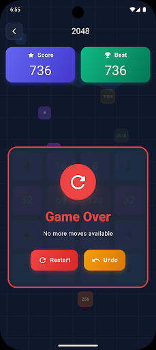 2048 - Number Puzzle Game screenshot 3