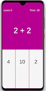 Fast Calc - fit brain trainer Screenshot