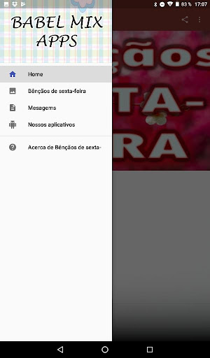 Android application SEXTA-FEIRA E GLÓRIA A DEUS screenshort
