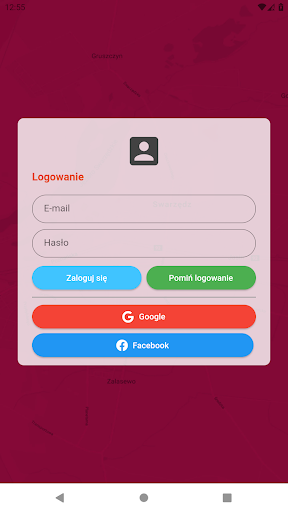 Android application Swarzędz - aplikacja miejska screenshort