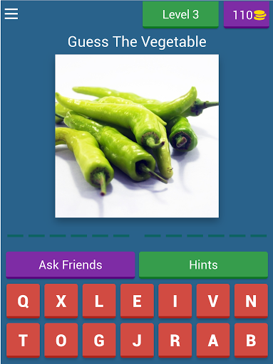 Vegetable quiz