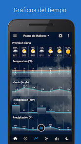 Screenshot 8 Reloj tiempo transparente Pro android