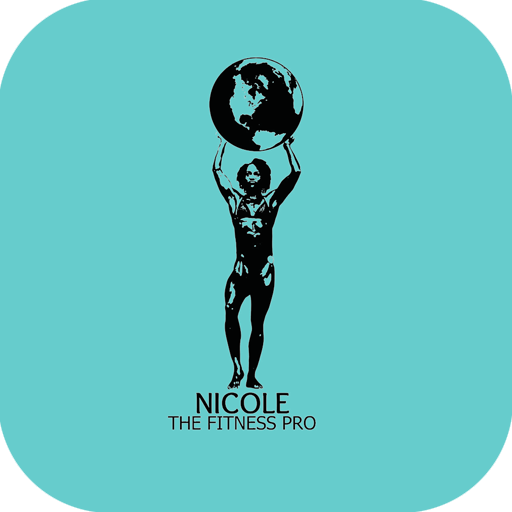 NICOLE THE FITNESS PRO logo