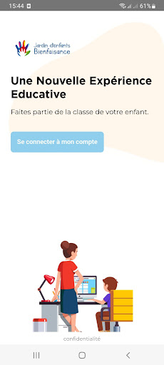 Android application Jardin d'enfants Bienfaisance screenshort