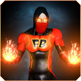 Superhero Fire Blaze - Flying Hero Game 2017 icon