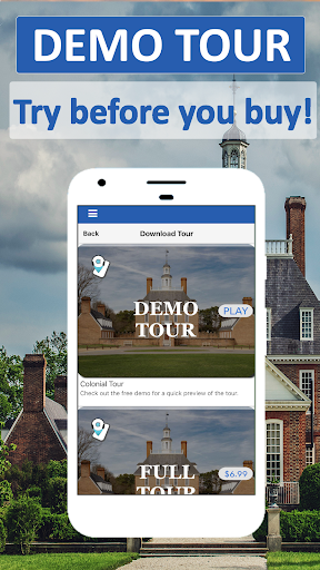 Colonial Williamsburg GPS Tour Screen 3