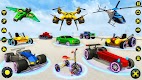 screenshot of Drone Robot Car Game 3D