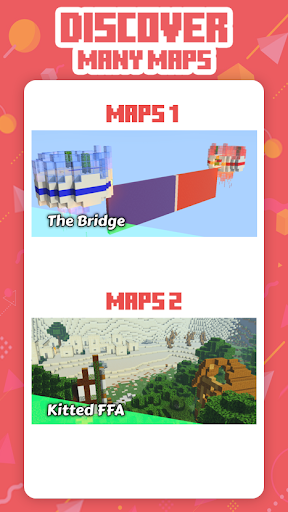 Android application Minigame Maps Minecraft screenshort