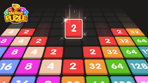 Android application Merge Block - number games screenshort