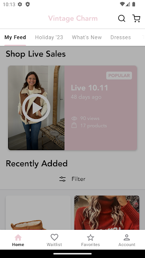 Android application Vintage Charm screenshort