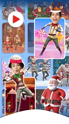 あなたのエルフダンス - クリスマスフェイスアプリのおすすめ画像1