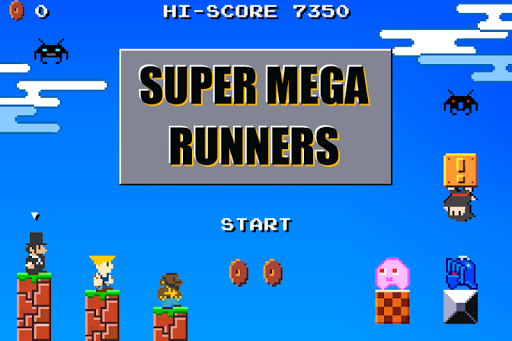 Super Mega Runners : Stage maker Create your game 1