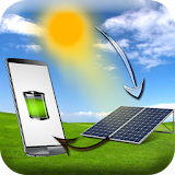 solar charger battery prank icon