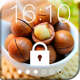 Nuts Hazelnuts Password Lock icon