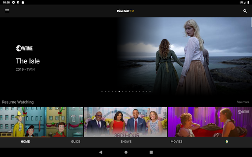 Screenshot of Pine Belt TV