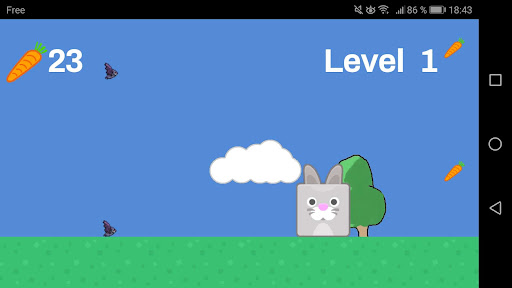 Android application Rabbit's Hunger screenshort