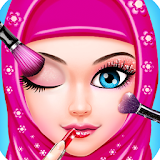 Indian Hijab Makeup Game icon