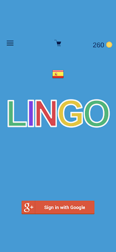 Android application Lingo screenshort