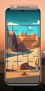 Camel Cartoon Maze Game